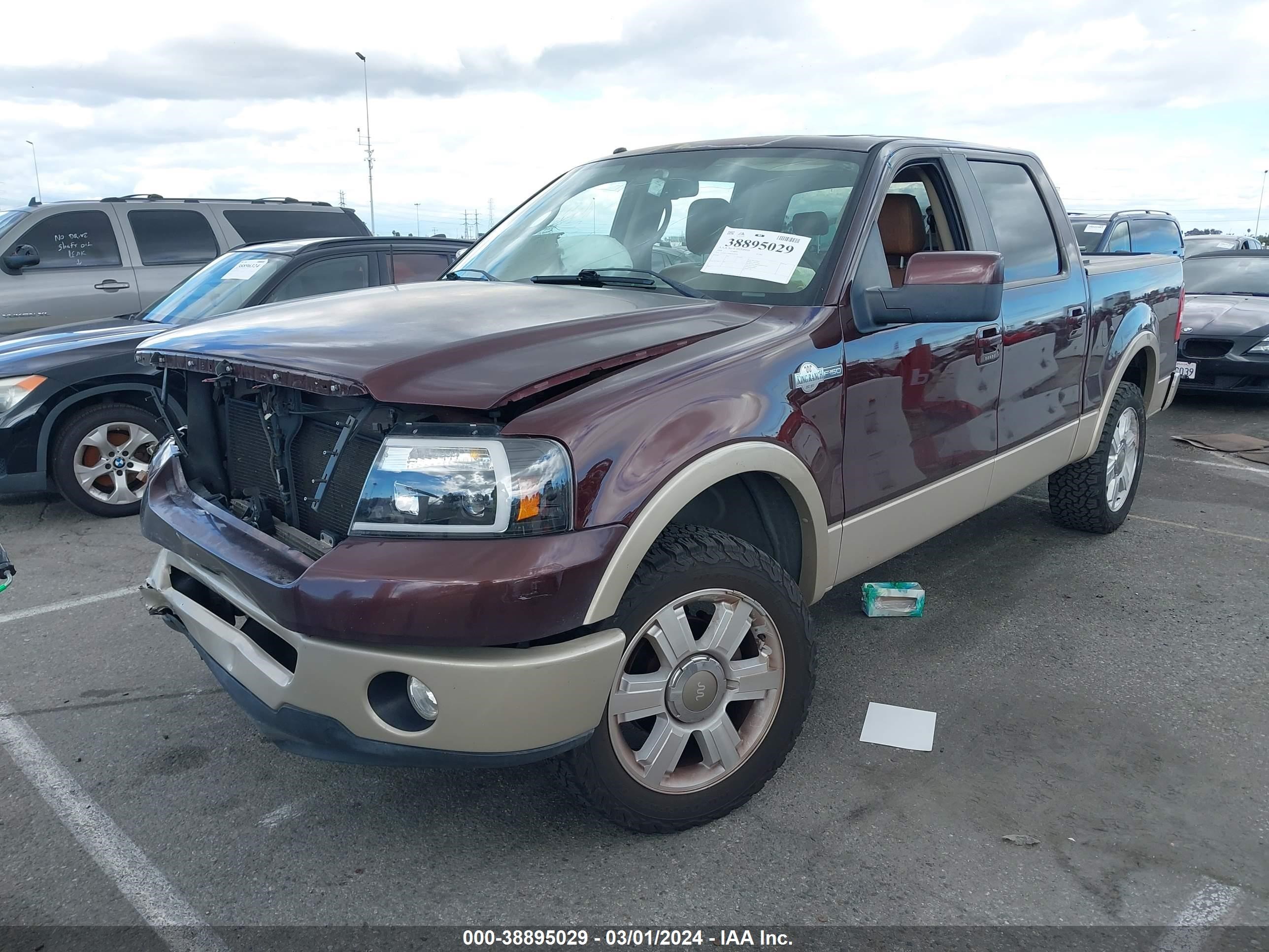 Photo 1 VIN: 1FTPW12508KB39296 - FORD F-150 