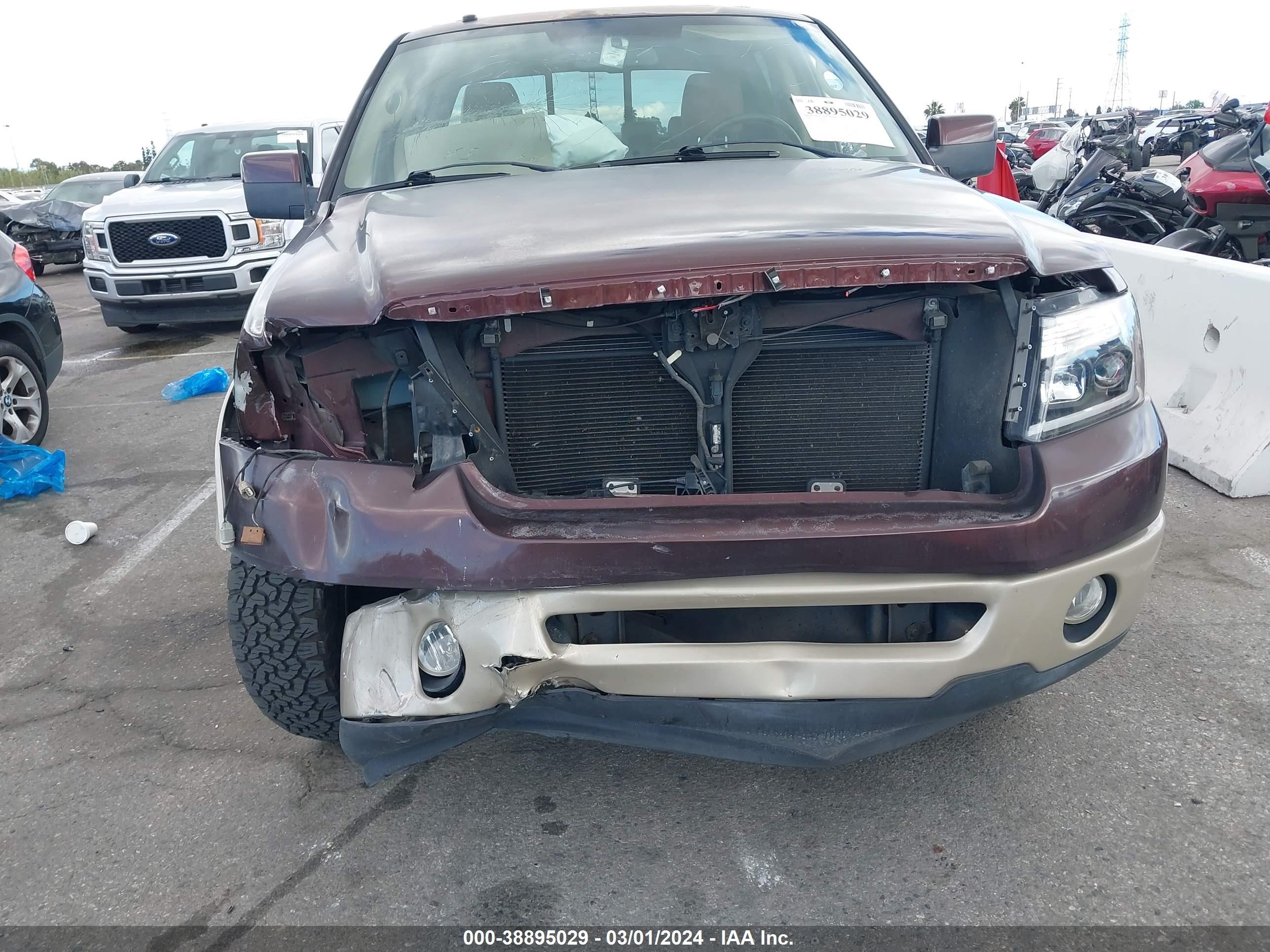 Photo 10 VIN: 1FTPW12508KB39296 - FORD F-150 