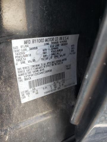 Photo 11 VIN: 1FTPW12524KC28930 - FORD F-150 