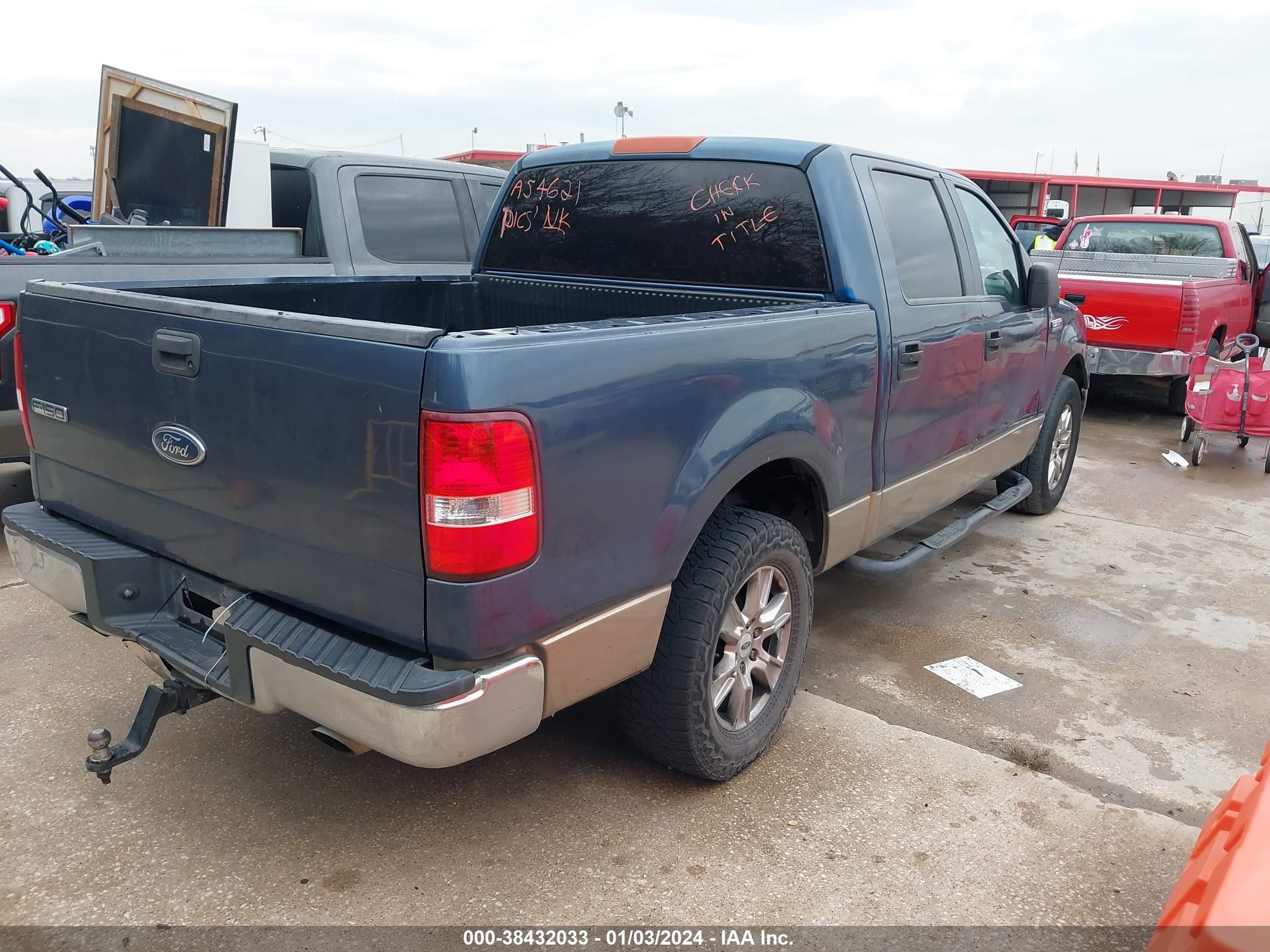 Photo 3 VIN: 1FTPW12535FA54621 - FORD F-150 