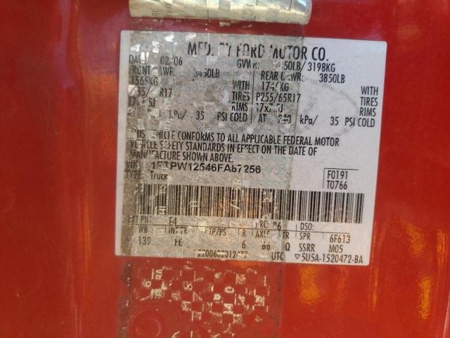 Photo 11 VIN: 1FTPW12546FA87256 - FORD F-150 