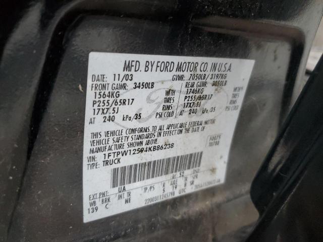 Photo 11 VIN: 1FTPW12594KB86238 - FORD F150 SUPER 