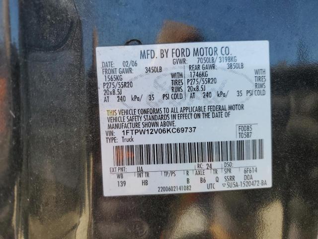 Photo 11 VIN: 1FTPW12V06KC69737 - FORD F-150 