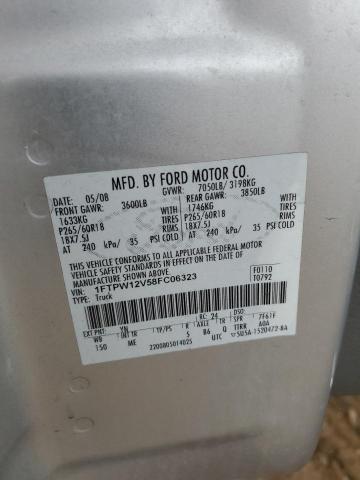 Photo 11 VIN: 1FTPW12V58FC06323 - FORD F-150 