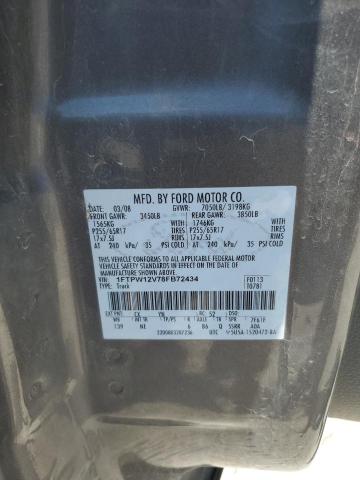 Photo 11 VIN: 1FTPW12V78FB72434 - FORD F150 SUPER 