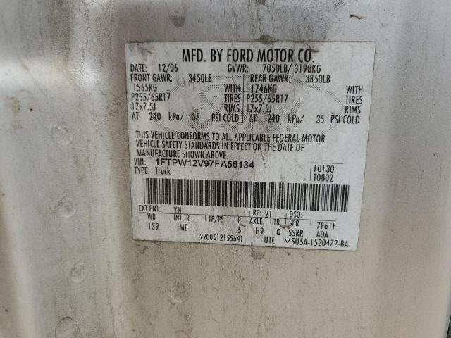 Photo 11 VIN: 1FTPW12V97FA56134 - FORD F-150 