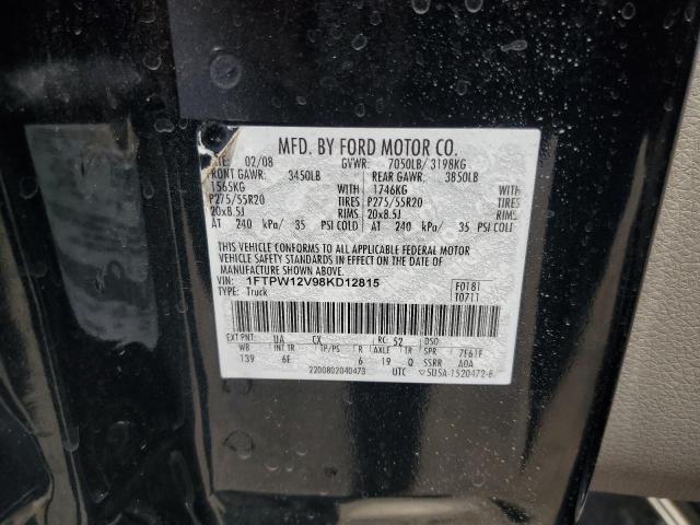 Photo 11 VIN: 1FTPW12V98KD12815 - FORD F-150 