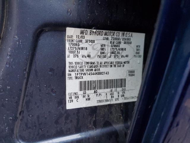 Photo 12 VIN: 1FTPW14544KB82143 - FORD F-150 