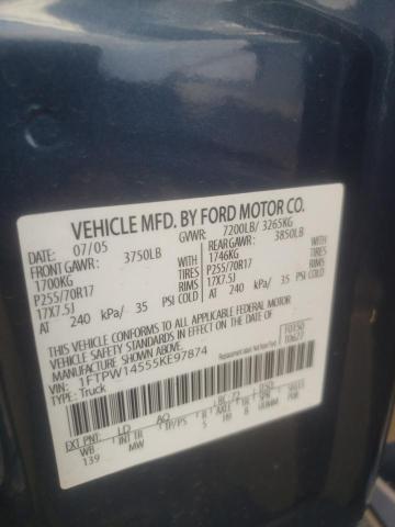 Photo 11 VIN: 1FTPW14555KE97874 - FORD F-150 