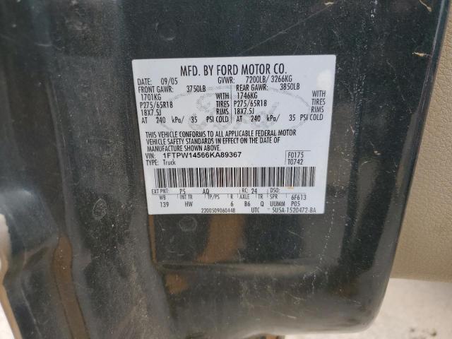 Photo 11 VIN: 1FTPW14566KA89367 - FORD F-150 