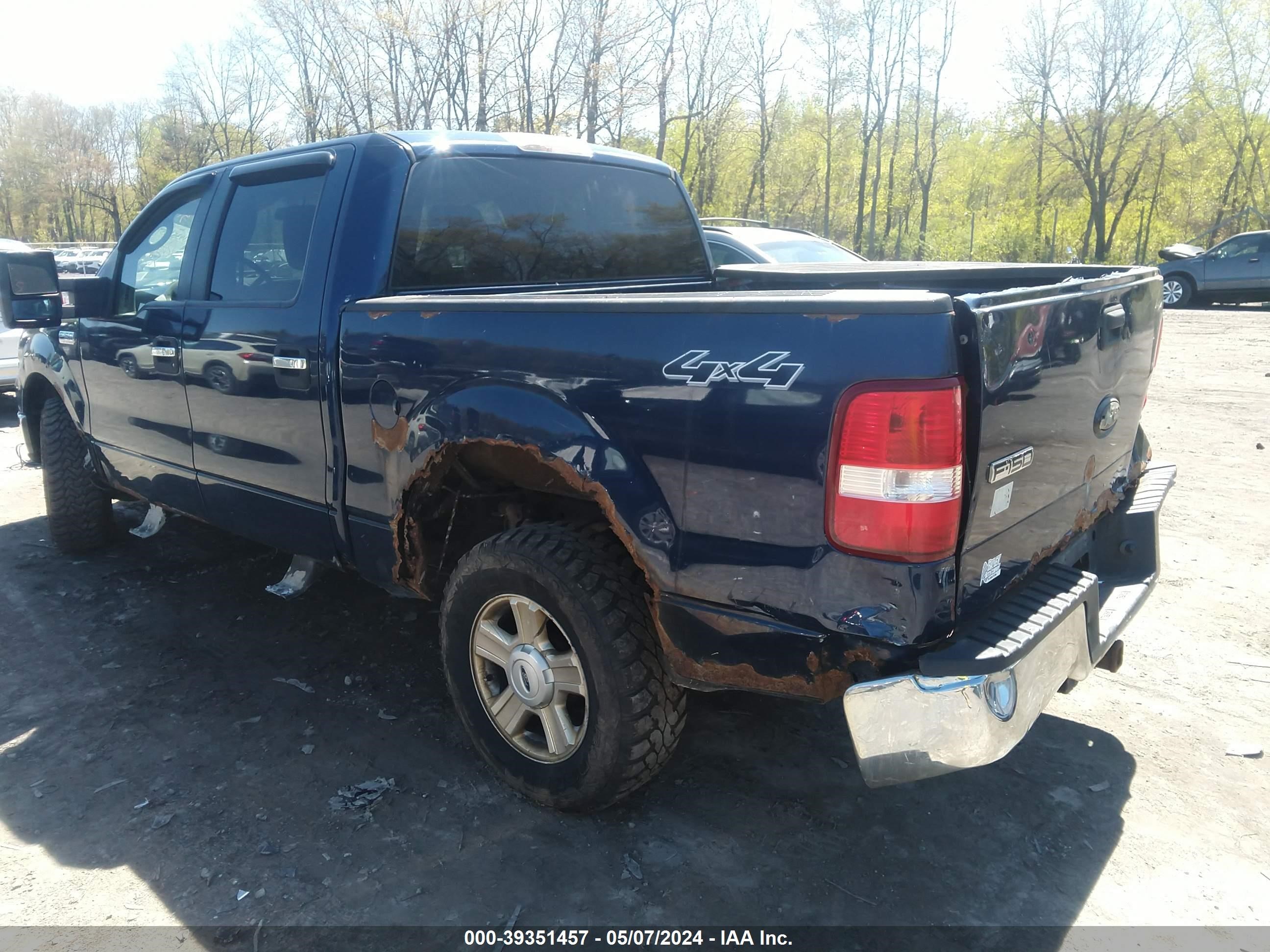 Photo 2 VIN: 1FTPW14568FC18624 - FORD F-150 