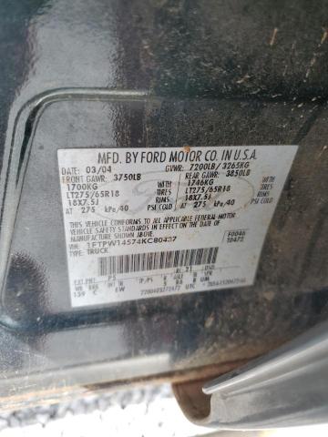 Photo 11 VIN: 1FTPW14574KC80437 - FORD F-150 