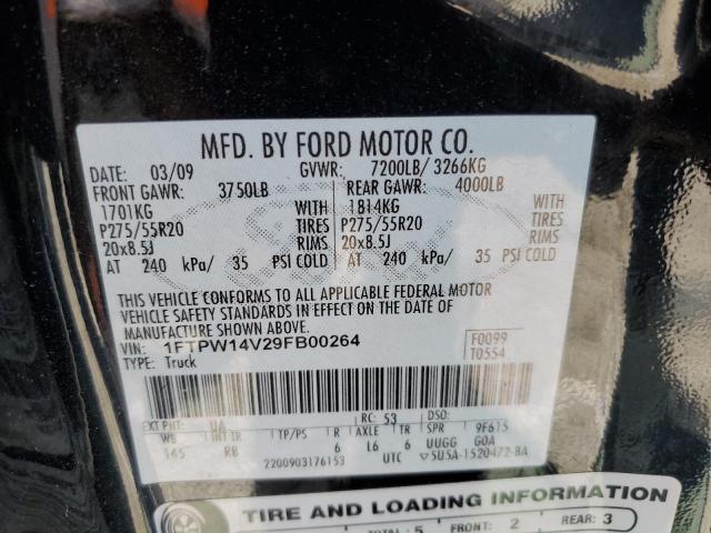 Photo 11 VIN: 1FTPW14V29FB00264 - FORD F150 SUPER 