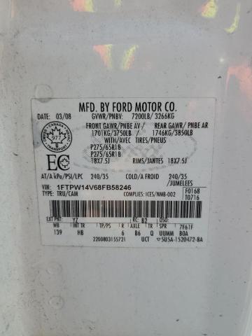 Photo 12 VIN: 1FTPW14V68FB58246 - FORD F150 SUPER 