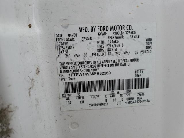 Photo 11 VIN: 1FTPW14V68FB82269 - FORD F-150 