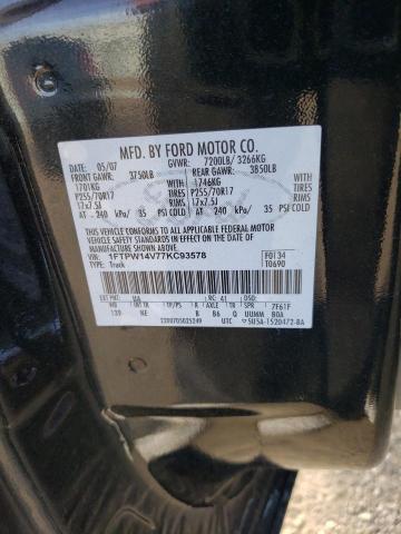 Photo 11 VIN: 1FTPW14V77KC93578 - FORD F150 SUPER 