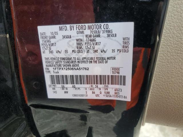 Photo 11 VIN: 1FTPX12506NA51762 - FORD F150 