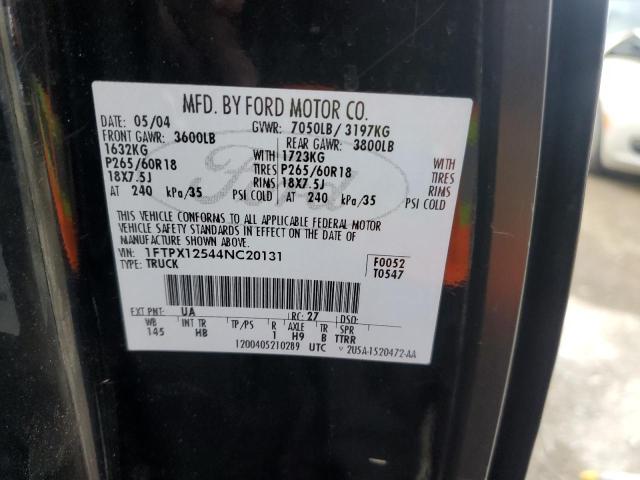 Photo 11 VIN: 1FTPX12544NC20131 - FORD F150 