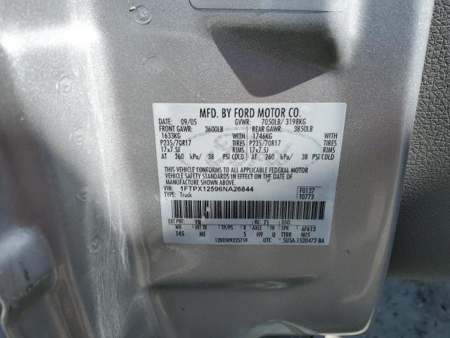 Photo 12 VIN: 1FTPX12596NA26844 - FORD F150 