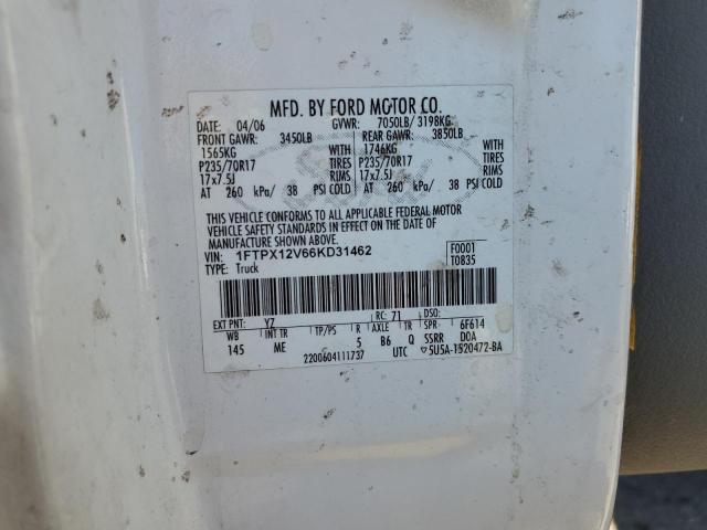 Photo 11 VIN: 1FTPX12V66KD31462 - FORD F150 