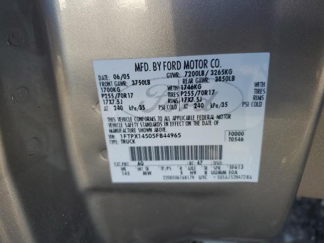 Photo 11 VIN: 1FTPX14505FB44965 - FORD F150 