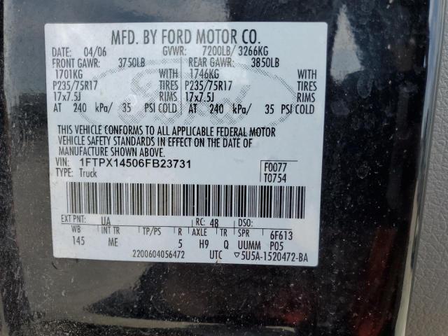 Photo 11 VIN: 1FTPX14506FB23731 - FORD F150 