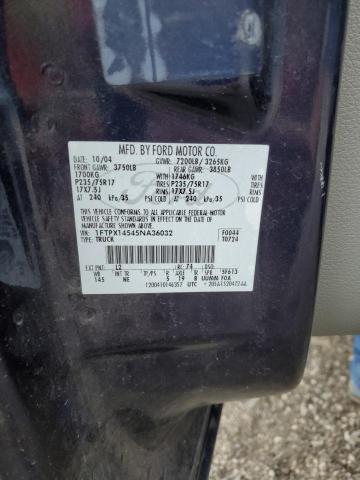 Photo 11 VIN: 1FTPX14545NA36032 - FORD F150 