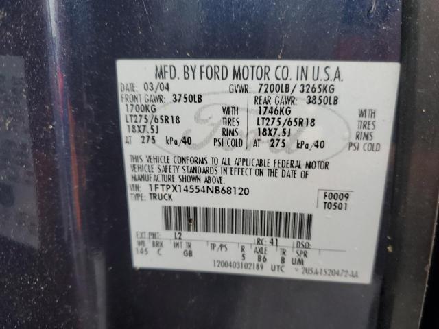 Photo 11 VIN: 1FTPX14554NB68120 - FORD F150 