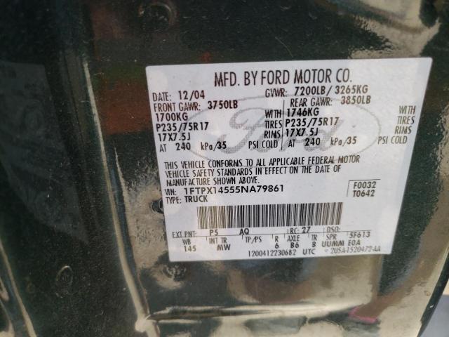 Photo 11 VIN: 1FTPX14555NA79861 - FORD F150 