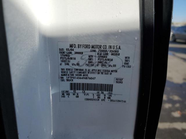 Photo 11 VIN: 1FTPX14564NB76047 - FORD F150 