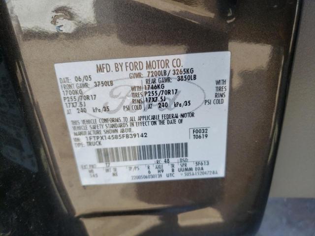 Photo 11 VIN: 1FTPX14585FB39142 - FORD F150 