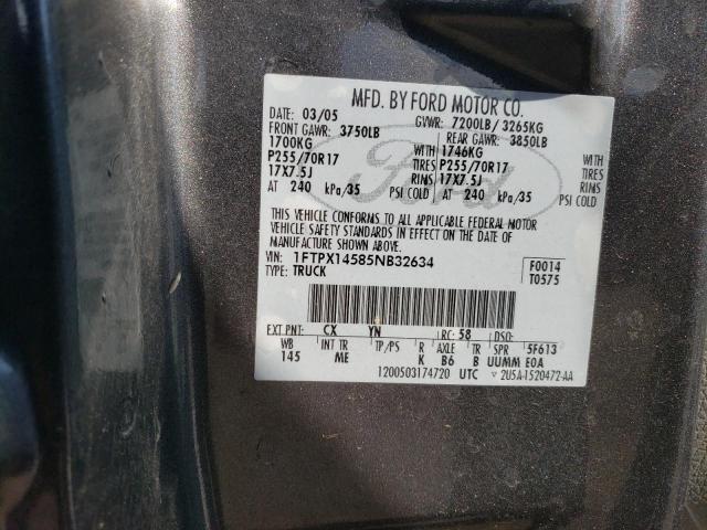 Photo 11 VIN: 1FTPX14585NB32634 - FORD F150 