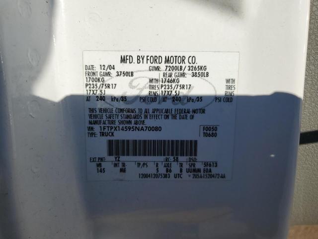 Photo 11 VIN: 1FTPX14595NA70080 - FORD F150 