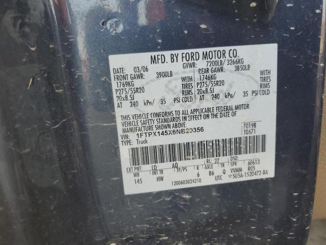 Photo 11 VIN: 1FTPX145X6NB20356 - FORD F150 