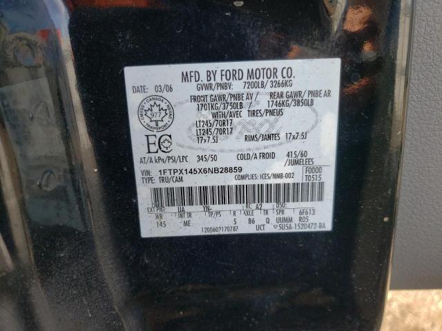 Photo 11 VIN: 1FTPX145X6NB28859 - FORD F150 