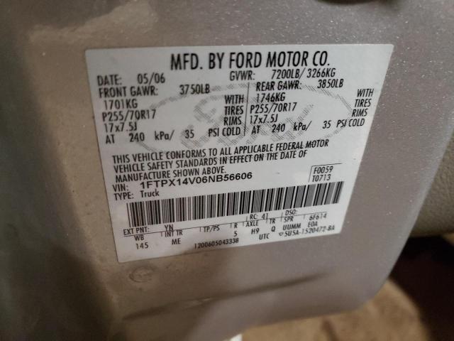 Photo 11 VIN: 1FTPX14V06NB56606 - FORD F150 