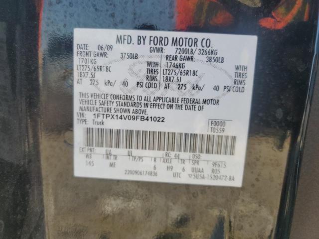 Photo 11 VIN: 1FTPX14V09FB41022 - FORD F150 SUPER 