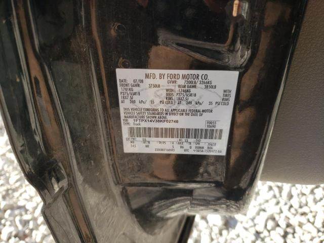 Photo 11 VIN: 1FTPX14V38KF02748 - FORD F150 