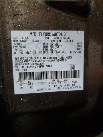 Photo 11 VIN: 1FTPX14V48FB18826 - FORD F150 