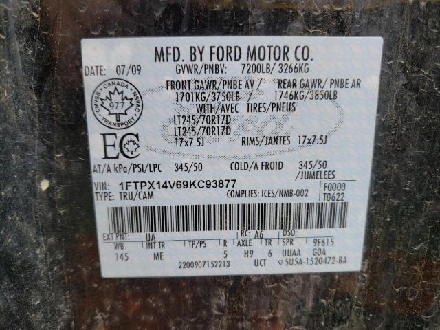 Photo 11 VIN: 1FTPX14V69KC93877 - FORD F150 SUPER 