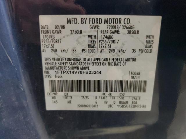 Photo 11 VIN: 1FTPX14V78FB23244 - FORD F150 