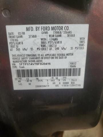 Photo 12 VIN: 1FTPX14V78FB29416 - FORD ALL MODELS 