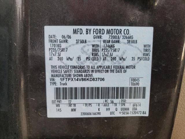 Photo 11 VIN: 1FTPX14V86KD83706 - FORD F150 