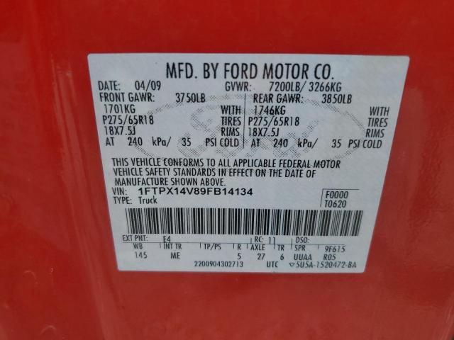 Photo 11 VIN: 1FTPX14V89FB14134 - FORD F-150 