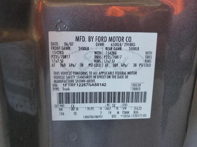 Photo 11 VIN: 1FTRF12287NA88142 - FORD ALL MODELS 