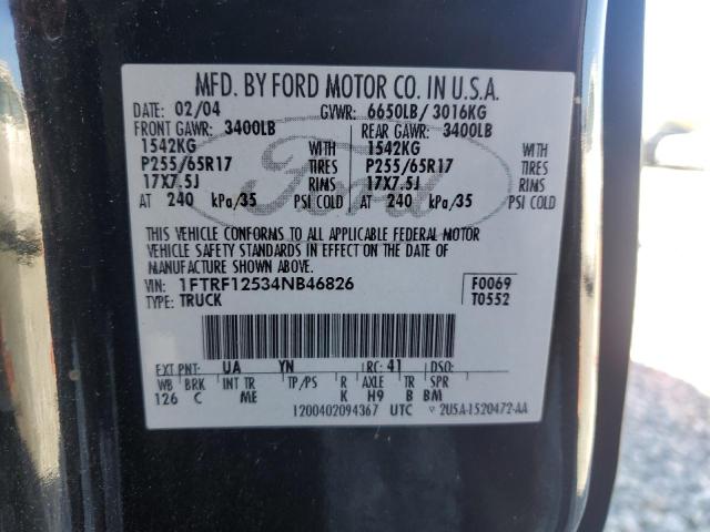 Photo 11 VIN: 1FTRF12534NB46826 - FORD F150 