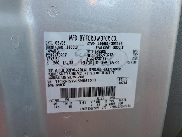 Photo 11 VIN: 1FTRF12W05NB63044 - FORD F150 