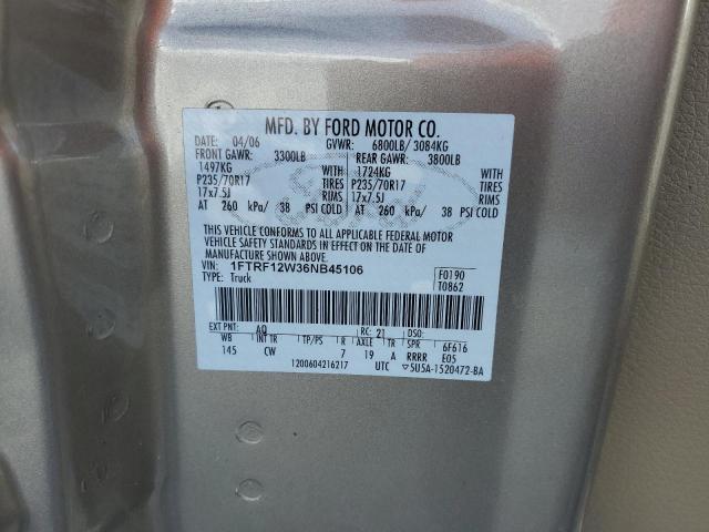 Photo 11 VIN: 1FTRF12W36NB45106 - FORD F150 