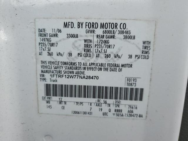 Photo 11 VIN: 1FTRF12W77NA28470 - FORD F150 