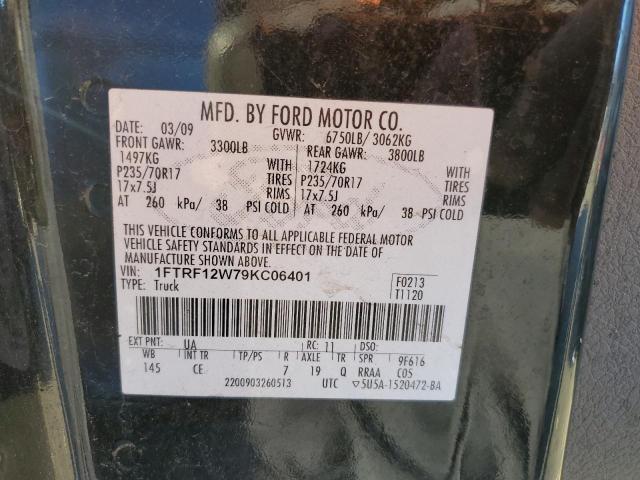 Photo 11 VIN: 1FTRF12W79KC06401 - FORD F150 